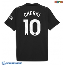 Fotballdrakt Herre Manchester City Rayan Cherki #10 Bortedrakt 2025-26 Kortermet